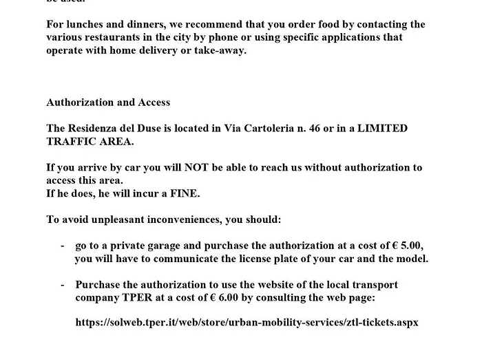 Residenza Del Duse Gæstehus 3*